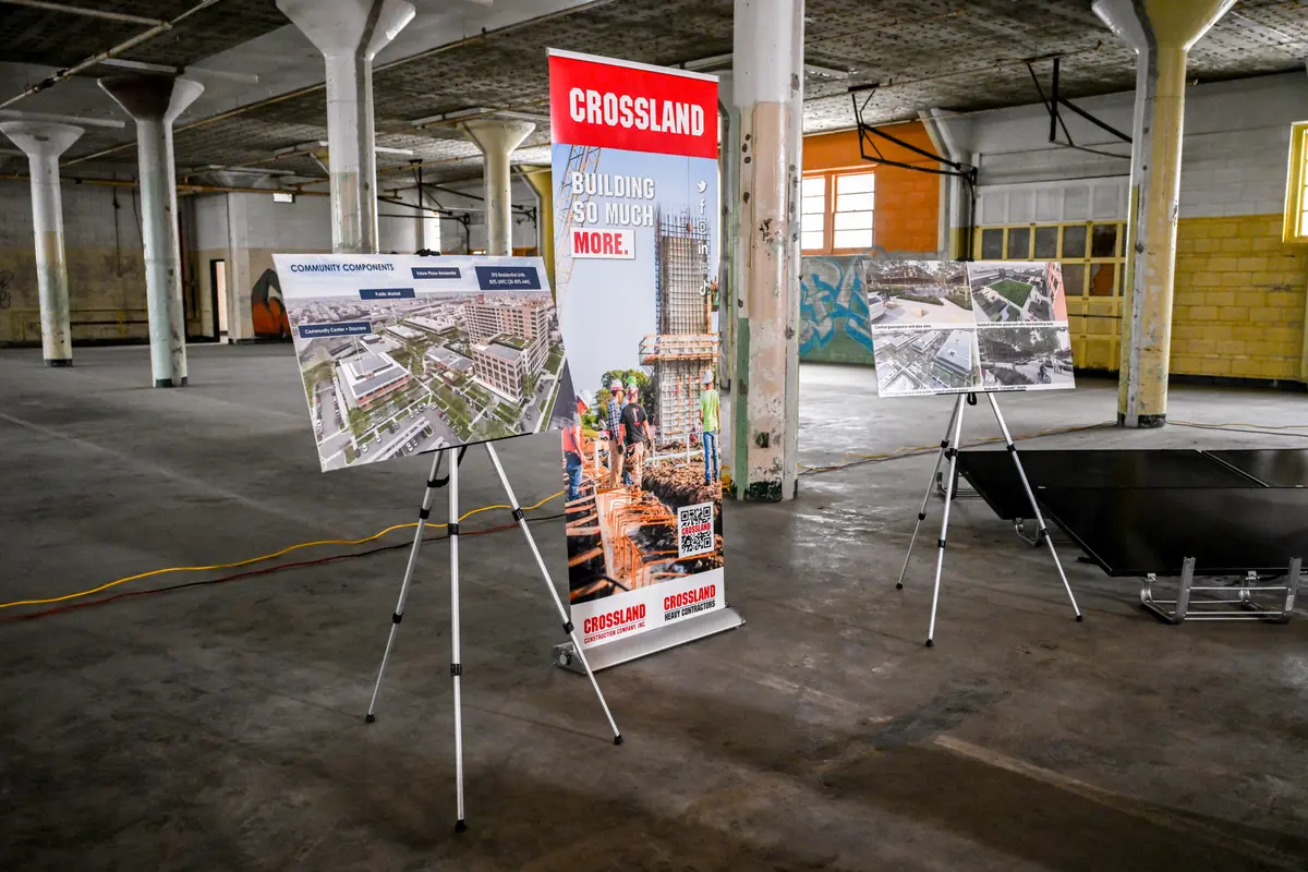 Jonathan Arnold sharing the vision for Historic Northeast Lofts