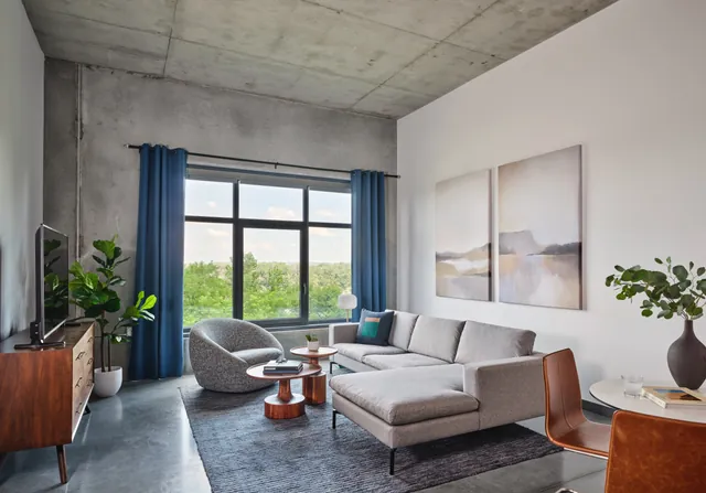 Second & Delaware, Kansas City — common area